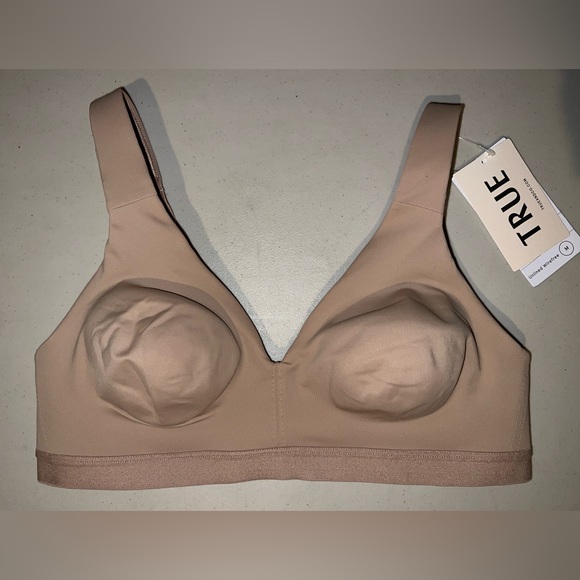 🤎 NWT! True & Co Unlined Wirefree Bra - Picture 1 of 7